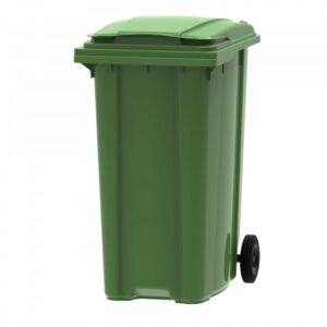 Waste container 360 L green