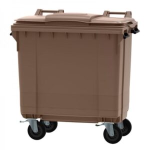770 L brown waste container