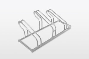 Public bike rack for one-sided parking max