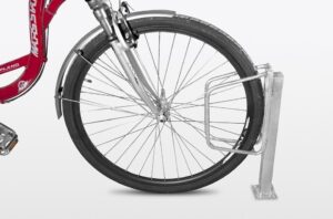 Garage wall-mounted bike rack prag