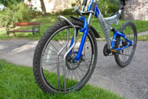 Single Hamburg bike rack