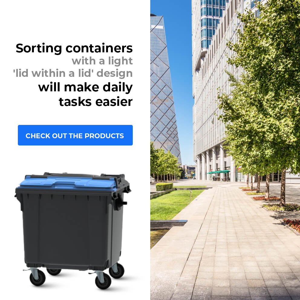 4 Wheel Waste Containers